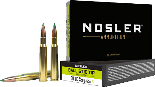 BALLISTIC TIP 20RD 10BX/CSNOSLER BT 30-06 125GR