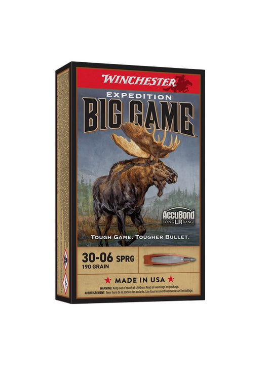 190GR ACCUBOND 20RD 10BX/CSWINCHESTER EXPEDITION 30-06