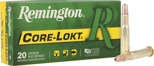 CORE-LOKT HP 20RD 10BX/CSREMINGTON 30-30 WIN 170GR