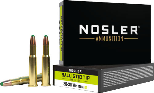 BALLISTIC TIP 20RD 10BX/CSNOSLER BT 30-30 WIN 150GR RN