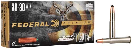 TROPHY COPPER 20RD 10BX/CSFEDERAL 30-30 WIN 150GR