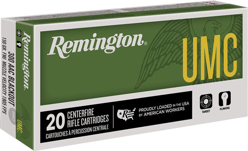 FMJ 20RD 10BX/CSREMINGTON UMC 300 AAC 150GR