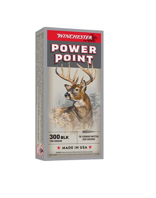 POWER POINT 20RD 10BX/CSWINCHESTER 300 AAC 150GR