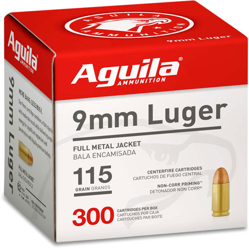 300RD 4BX/CSAGUILA 9MM LUGER 115GR FMJ-RN