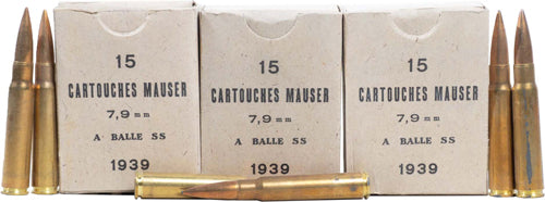 FMJ 945RD CS SURPLUS CORROSIVEGREEK AMMO 8MM MAUSER 198GR