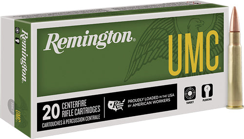 174GR FMJ 20RD 10BX/CSREMINGTON UMC 303 BRITISH