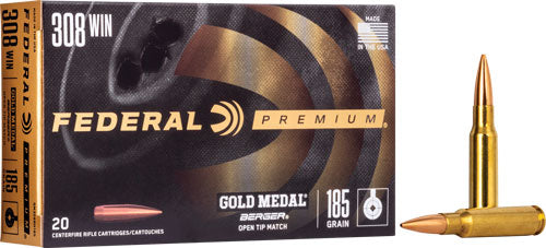 185GR JUGGERNAUT 20RD 10BX/CSFEDERAL GOLD MEDAL 308 WIN