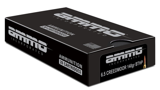 Ammo Inc Signature Match 6.5 Creedmoor Rifle Ammo - 140 Grain | BTHP | 200rd Case