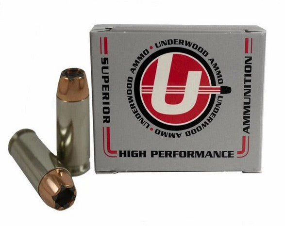 Underwood Ammo | Handgun 10mm Auto | 165 Grain Bonded Jacketed Hollow Point