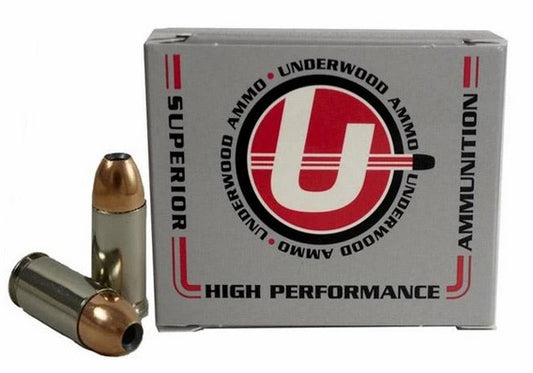 Underwood Ammo | Handgun 9mm Luger | +P+ 115 Grain Jacket Hollow Point