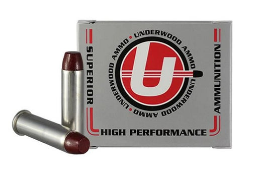 Underwood Ammo | Handgun 357 Magnum | 180 Grain Lead Flat Nose Gas Check