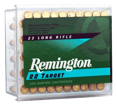 STANDARD-VEL 100RD 50BX/CSREMINGTON TARGET 22LR 40GR RN