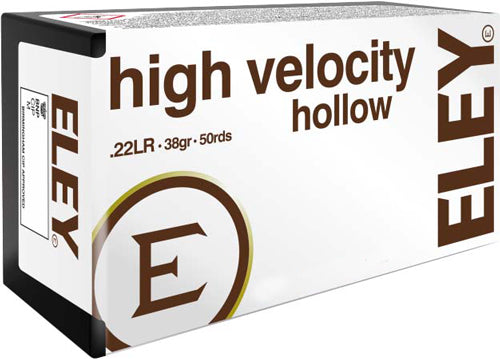 HP 50RD 100BX/CSELEY HIGH VELOCITY 22LR 38GR