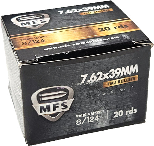 20RD 50BX/CSMFS 7.62X39 124GR FMJ