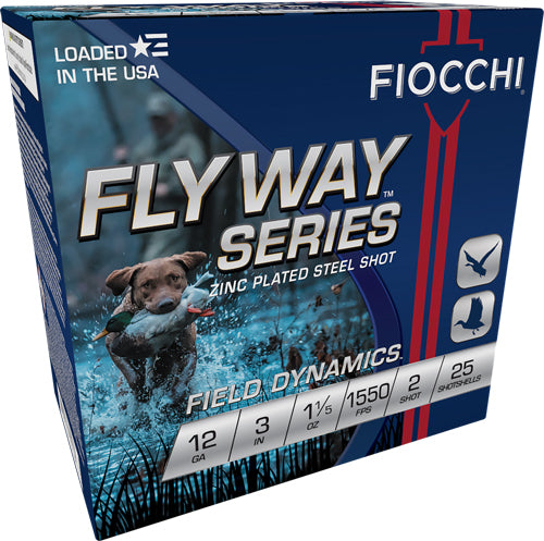 #2 1550FPS 25RD 10BX/CSFIOCCHI FLYWAY 12GA 3" 1-1/5OZ