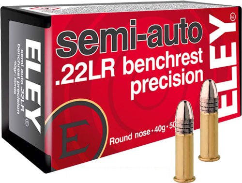 AUTO BENCHREST 50RD 100BX/CSELEY PRECISION 22LR 40GR SEMI