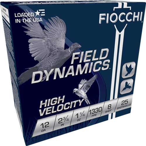 #8 1330FPS 25RD 10BX/CSFIOCCHI 12GA 2.75" 1-1/4OZ