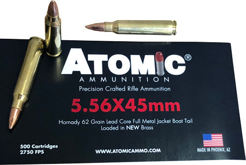 500RD BULKATOMIC 5.56X45 62GR FMJ