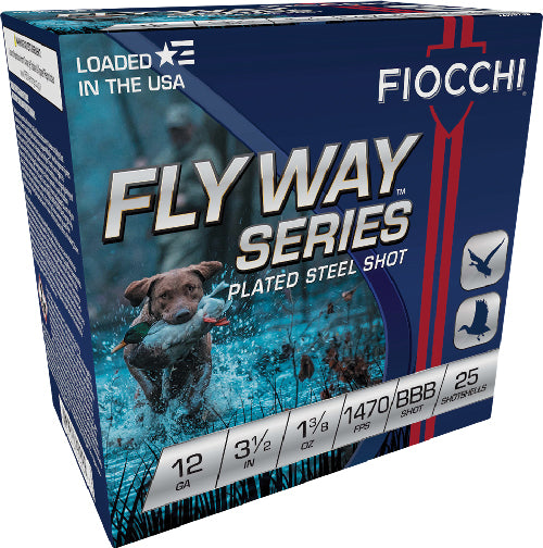 1-3/8OZ #BBB 25RD 10BX/CSFIOCCHI FLYWAY 12GA 3.5"