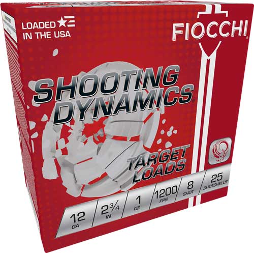 1200FPS 250RD CASE LOTFIOCCHI 12GA 2.75" 1OZ #8