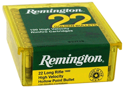 HIGH-VEL 100RD 50BX/CSREMINGTON 22LR 36GR LEAD-HP