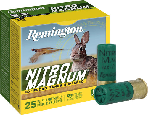 1-7/8OZ #4 1210FPS 25RD 10BX/CREMINGTON NITRO-MAG 12GA 3"