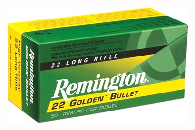 LEAD-RN HIGH-VEL 50RD 100BX/CSREMINGTON 22LR 40GR PLATED