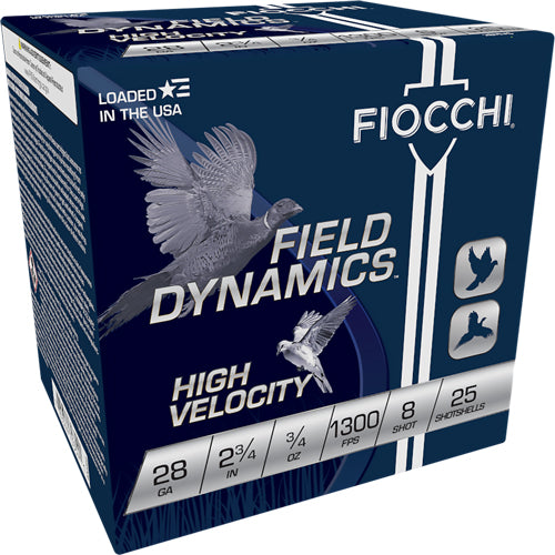 1300FPS 25RD 10BX/CSFIOCCHI 28GA 2.75" 3/4OZ #8