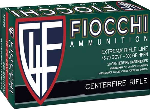 20RD 10BX/CSFIOCCHI 45-70 GOV 300GR HP-FN