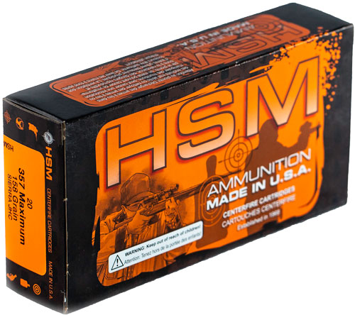 20RD 25BX/CSHSM 357 MAXIMUM 158GR JHP