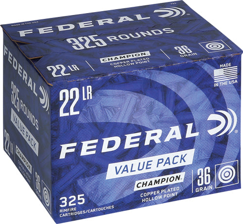 325RD 10BX/CSFEDERAL 22LR 36GR HP 1260FPS