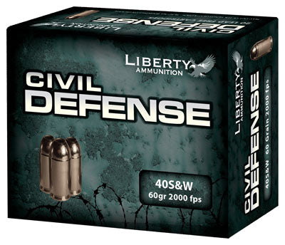 40 SW 60GR HP 20RD 10BX/CSLIBERTY CIVIL DEFENSE