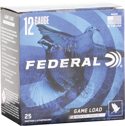 1-1/8OZ #4 25RD 10BX/CSFEDERAL GAME SHOK 12GA 2.75"