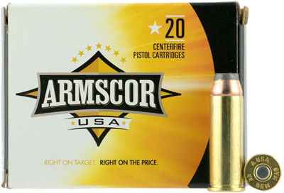 20RD 25BX/CSARMSCOR 44 REM MAG 240GR JHP