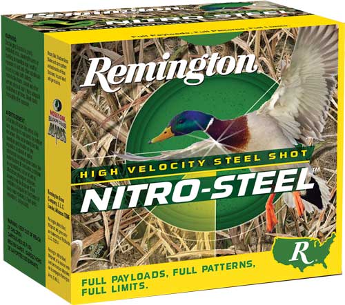 #3 1-1/4OZ 1450FPS 25RD 10BX/CREMINGTON NITRO-STEEL 12GA 3"