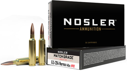 140GR CUSTOM HPBT 20RD 10BX/CSNOSLER MATCH 6.5X284 NORMA