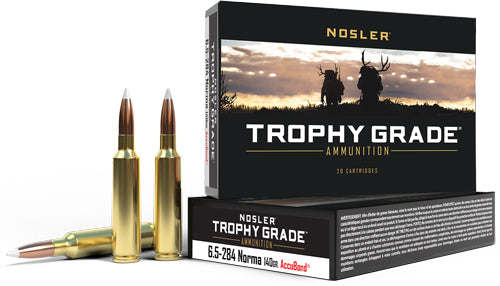 140GR ACCUBOND 20RD 10BX/CSNOSLER TROPHY 6.5X284 NORMA