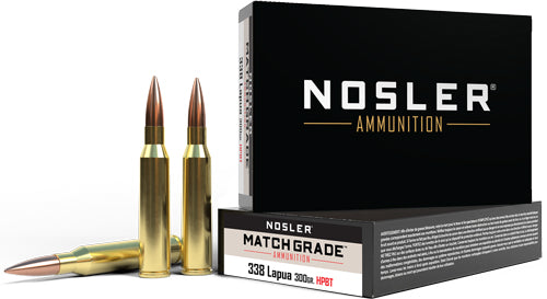 300GR CUSTOM HPBT 20RD 10BX/CSNOSLER MATCH 338 LAPUA MAG