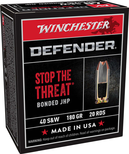 180GR PDX1 DEF 20RD 10BX/CSWINCHESTER SUPREME ELITE 40 SW