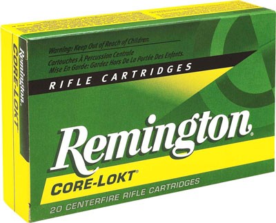 CORE-LOKT PSP 20RD 10BX/CSREMINGTON 7MM RUM 150GR