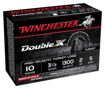 2OZ #5 10RD 10BX/CSWINCHESTER DOUBLE-X 10GA 3.5"