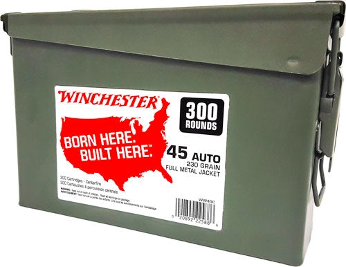 CASE OF (2) 300RD CANSWINCHESTER 45 ACP 230GR FMJ-RN