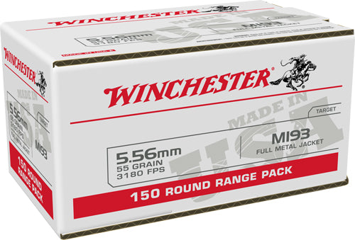 FMJ 600RD CASE LOTWINCHESTER USA 5.56X45 55GR