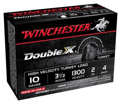 2OZ #4 10RD 10BX/CSWINCHESTER DOUBLE-X 10GA 3.5"