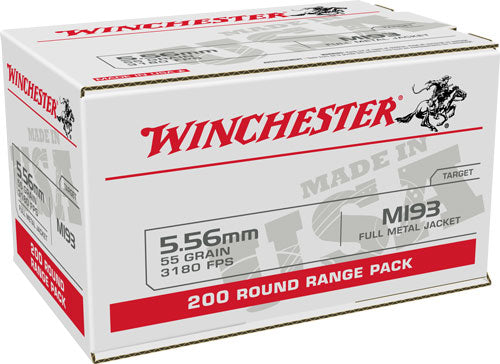 FMJ 800RD CASE LOTWINCHESTER USA 5.56X45 55GR