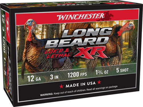 3" 1-3/4OZ #5 10RD 10BX/CSWINCHESTER LONG BEARD XR 12GA