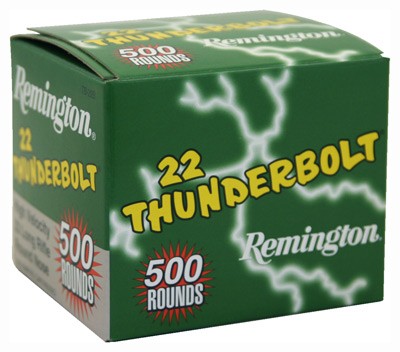 40GR LEAD-RN 5000RD CASE LOTREMINGTON THUNDERBOLT 22LR