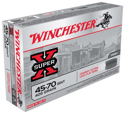 405GR LEAD-FN 20RD 10BX/CSWINCHESTER SUPER-X 45-70 GOV