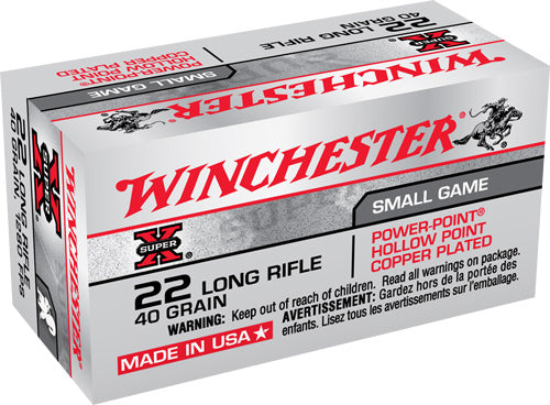 2220RD CASE LOTWINCHESTER 22LR 40GR LEAD-HP