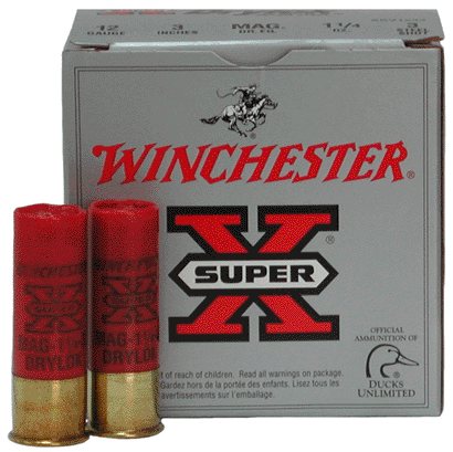 1-1/4OZ #3 25RD 10BX/CSWINCHESTER DRYLOK 12GA 3"